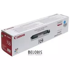 Картридж лазерный Canon (729c) Lbp7010c/7018c, голубой, ресурс 1000 стр., оригинальный