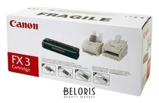 Картридж лазерный Canon (Fx-3) L250/260i/300, Multipass L60/90, черный, оригинальный, ресурс 2700 стр.