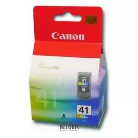Картридж струйный CANON (CL-41) Pixma iP1200/1600/1700/2200/MP150/160/170/180/210, цветной