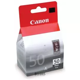 Картридж струйный CANON (PG-50) PIXMA MP150/170/450/160/460/JX200/500, черный, оригинальный, увеличенный, 520 стр.