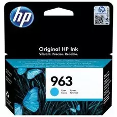 Картридж струйный HP (3JA23AE) для HP OfficeJet Pro 9010/9013/9020/9023, №963 голубой, ресурс 700 стр.