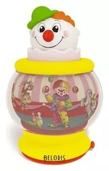 Игрушка-юла Карусель Шапито на присоске
