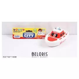 Катер спасателей инерционный со светом и звуком Rescue