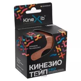 Кинезио-тейп Kinexib Pro, 5 см х 5 м, бежевый