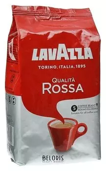 Кофе Lavazza Rossa 1кг в зёрнах