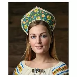 Кокошник "Цветы"