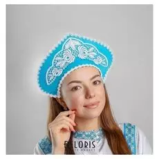 Кокошник с вышивкой