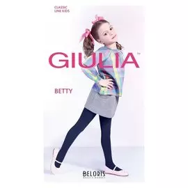 Колготки детские Betty 80 ден, цвет тёмно-синий, рост 128-134 см