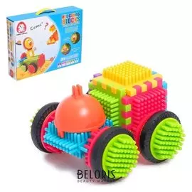 Конструктор игольчатый Bristles «Машинка», 88 деталей