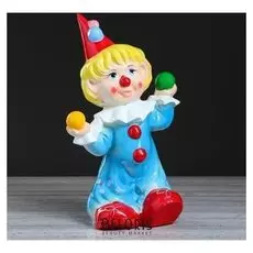 Копилка "Клоун пени", глазурь, разноцветная, 40 см