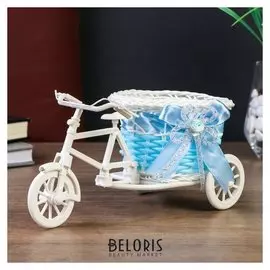 Корзинка декоративная "Велосипед с кашпо"