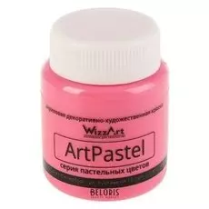 Краска акриловая Pastel 80 мл Wizzart красный пастельный Wa1.80