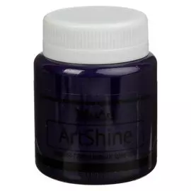 Краска акриловая Shine 80 мл Wizzart фиолетовый глянцевый Wg18.80