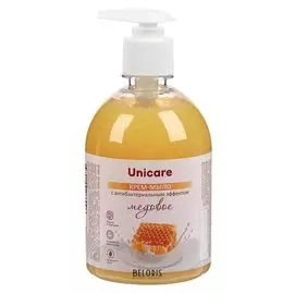 Крем-мыло с антибактериальным эффектом Медовое Unicare
