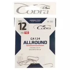 Крючки Cobra Allround серия Ca124 №12, 10 шт.