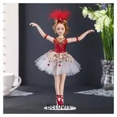 Кукла коллекционная Балерина в красном