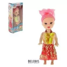 Кукла-малышка Вита в платье