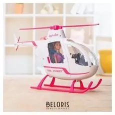 Кукла-модель Катя на вертолёте