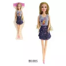 Кукла модель Катя в платье и туфельках