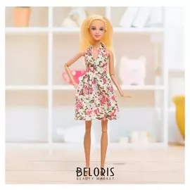 Кукла-модель Лиза в платье