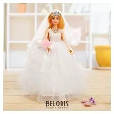 Кукла-модель Невеста с аксессуарами
