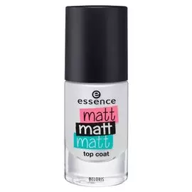 Верхнее матовое покрытие для ногтей Matt Matt Matt Top Coat