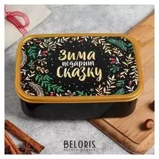 Ланч - бокс «Зима подарит сказку. веточки» 1,2 л