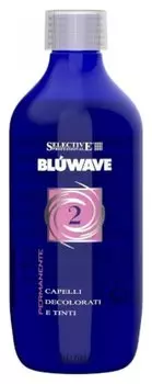 Состав на основе протеинов кератина для окрашенных и поврежденных волос "Blue Wave 2"