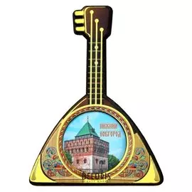 Магнит в форме балалайки «Нижний новгород»