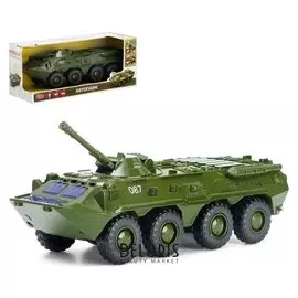Машина инерционная «Военная», масштаб 1:35, световые и звуковые эффекты