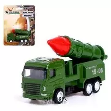 Машина металлическая «Военная техника», инерция