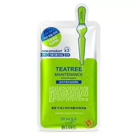 Тканевая маска для лица New Tea Tree Maintenance с маслом чайного дерева