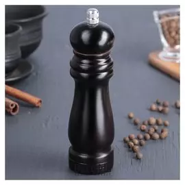 Мельница, 17 × 4,5 см, металлический механизм, цвет чёрное дерево