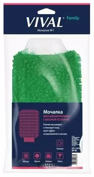 Мочалка для тела VIVAL