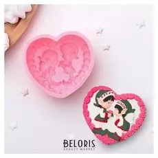 Молд силиконовый 7,5×7 см "Любовь"