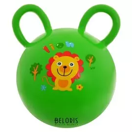Мяч детский с ушками, D=15 см, 80 г