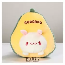 Мягкая игрушка «Авокадо», заяц, 25 см