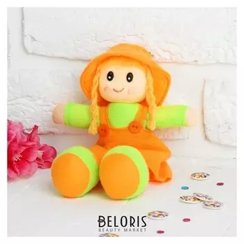 Мягкая игрушка «Кукла с хвостиками» в сарафане