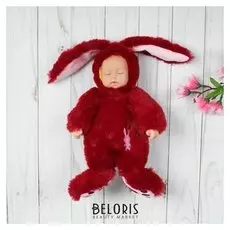 Мягкая игрушка Кукла в костюме зайца