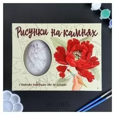 Набор "Рисунок на камне: голова единорога"