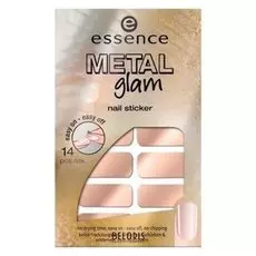 Наклейки для ногтей "Metal Glam"