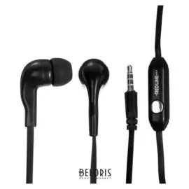 Наушники Red Line UFC Stereo Headset E01, вакуумные, 1.2м, проводные, черные