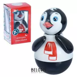 Неваляшка в художественной упаковке "Пингвин"