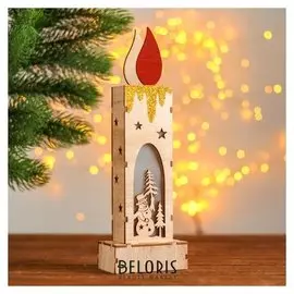Новогодний декор "Свеча"
