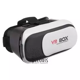 Очки виртуальной реальности VR Box 3D, для смартфонов 3.5-6", регулировка линз, чёрно-белые