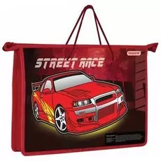 Папка на молнии с ручками Street Race