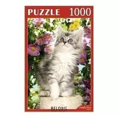 Пазлы 1000 элементов Любопытный котёнок