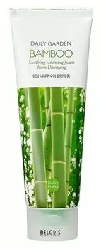 Увлажняющая пенка для лица с бамбуком Daily Garden Bamboo Soothing cleansing foam from Damyang