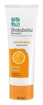 Выравнивающая пенка для лица "Monogatari Facial Foam Lightening"