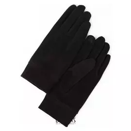 Перчатки муж, р.12, длина 24см, без утеплителя, глад, резинка, черный